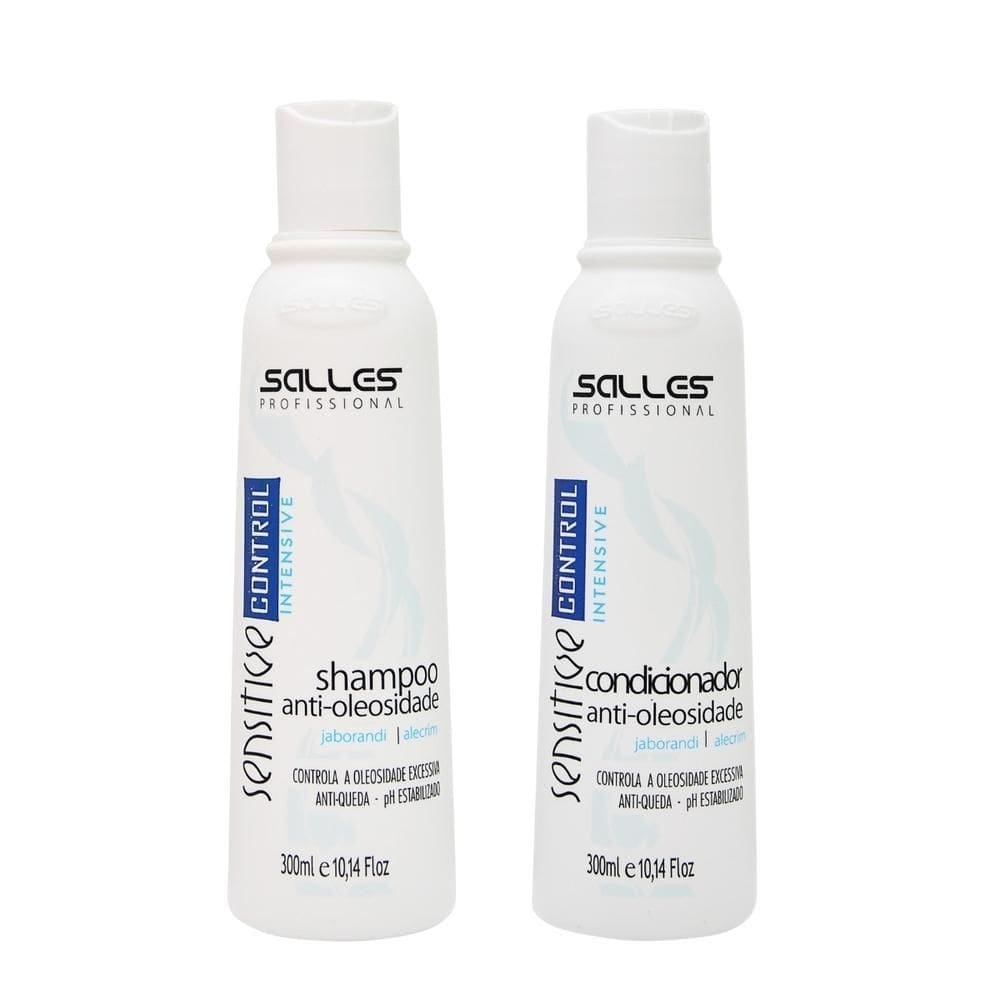 Kit Shampoo E Condicionador Sensitive Control 300Ml Salles
