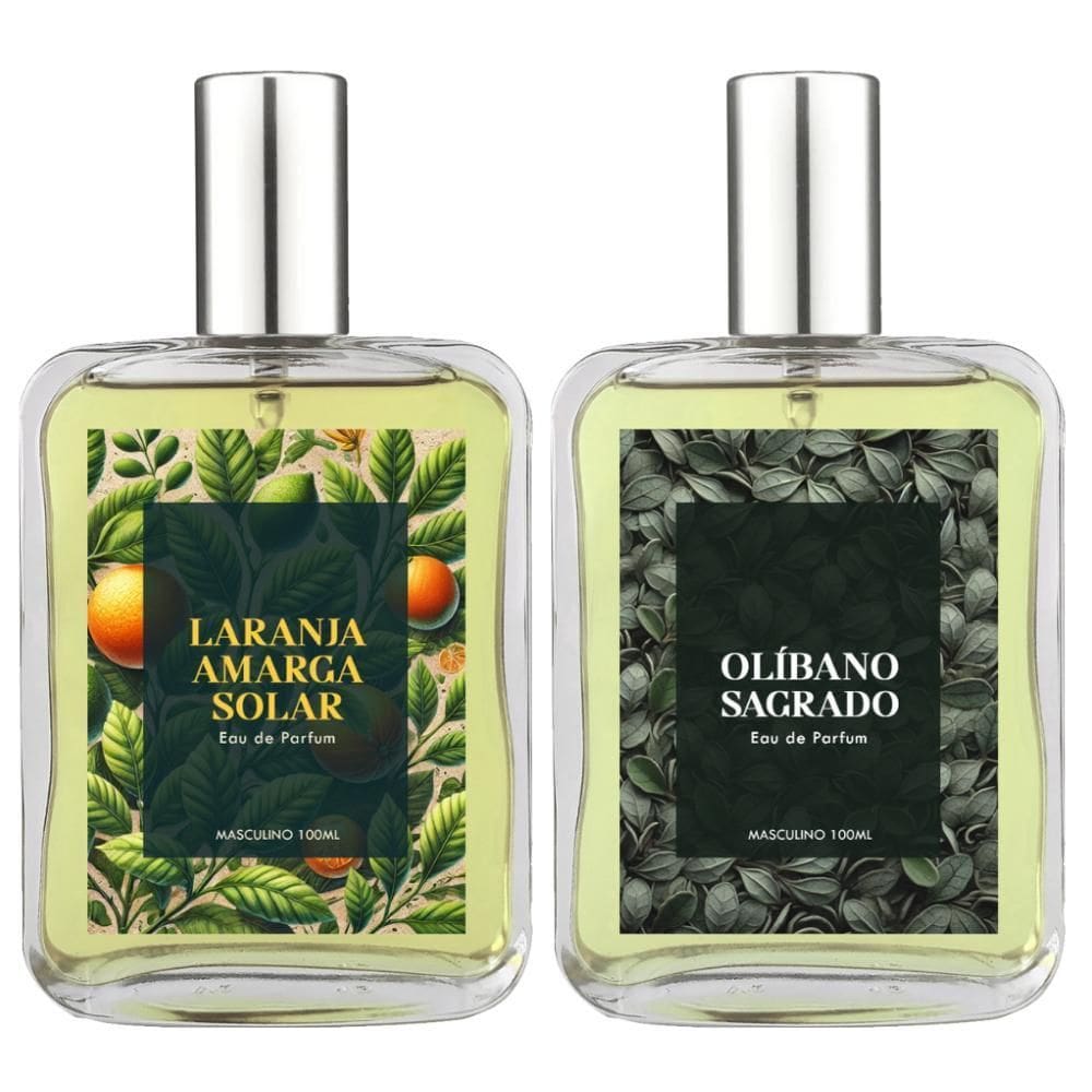 Perfume Masc. Laranja Amarga Solar E Olíbano Sagrado 100Ml