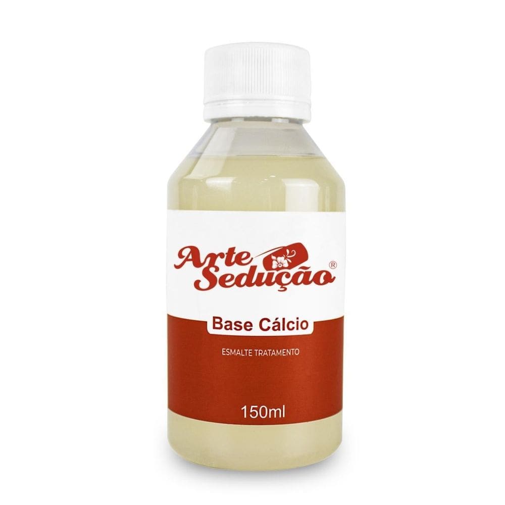Base Cálcio Tratamento Fortalecedor Unhas 150Ml Arte Sedução