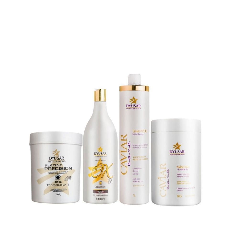 Kit De Hidratação Capilar E Descoloração