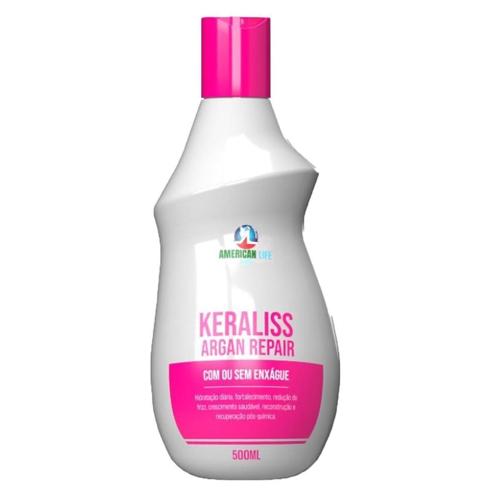 Hidratação Capilar Anti Frizz Protetor American Life 500Ml