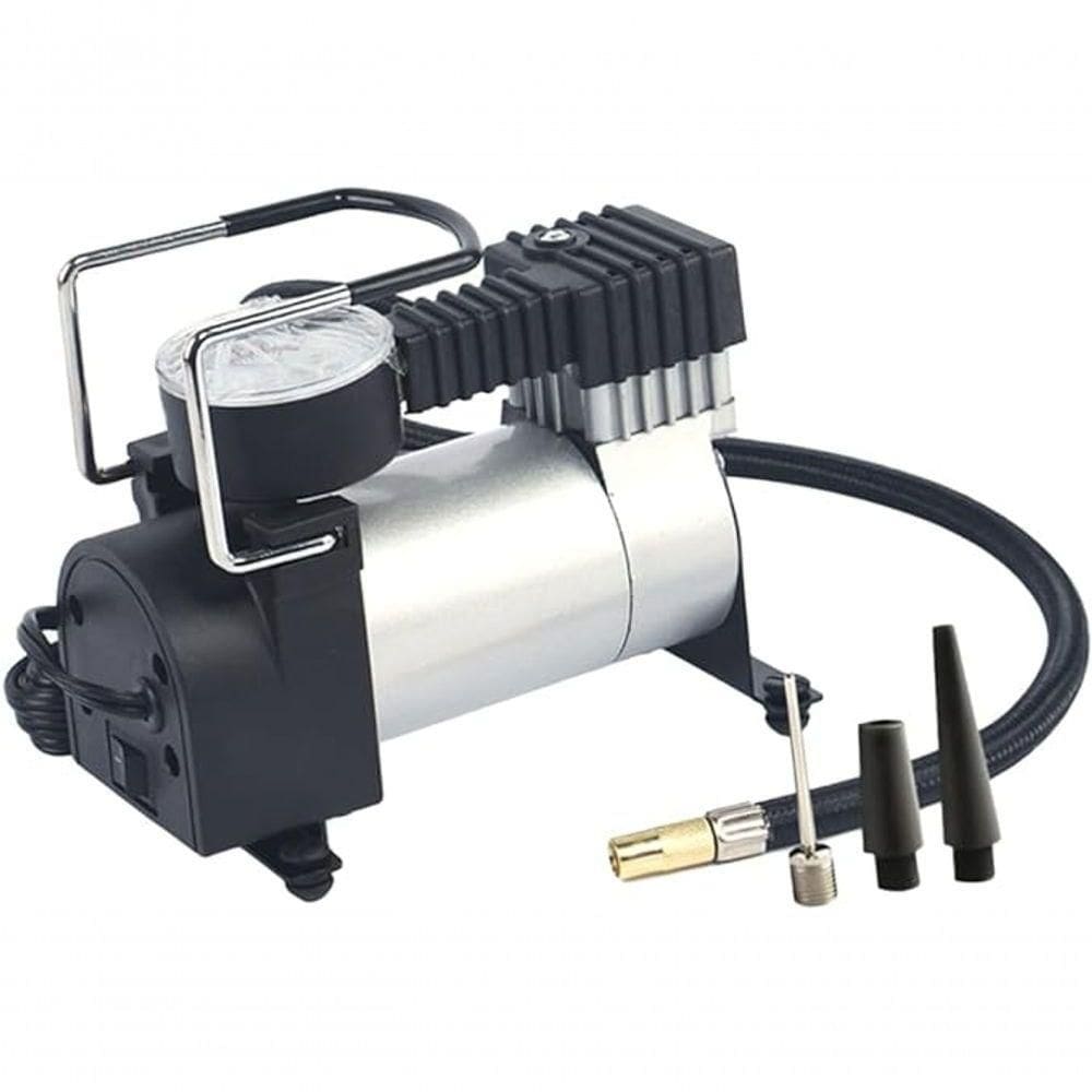 Mini Compressor Ar 150psi 12v Inflador Pneus Moto Carro Bici