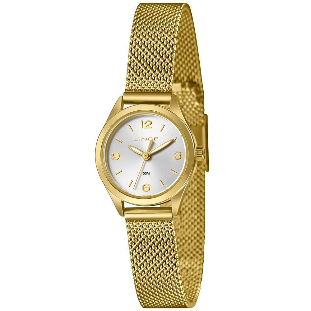 Relógio Lince Feminino Ref: Lrgh271l25 S2kx Casual Mesh Dourado