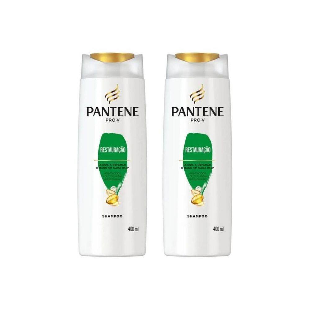 Kit Pantene Restauraçao 2 Shampoo 400Ml