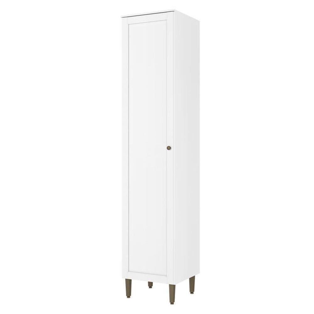Armário Paneleiro 50 cm 1 Porta Classy Branco - THB