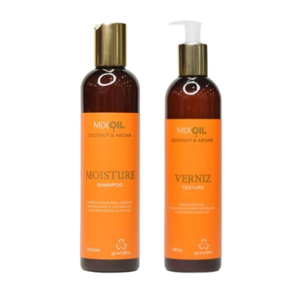 Shampoo E Condicionador Mix Oil Pós Praia E Piscina