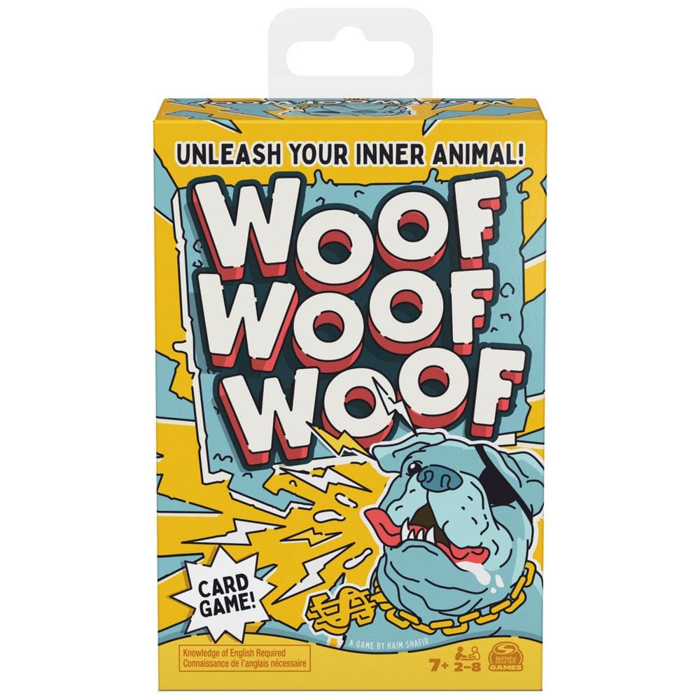 Jogo de cartas Spin Master Games Woof Woof Woof Family 7+ Years