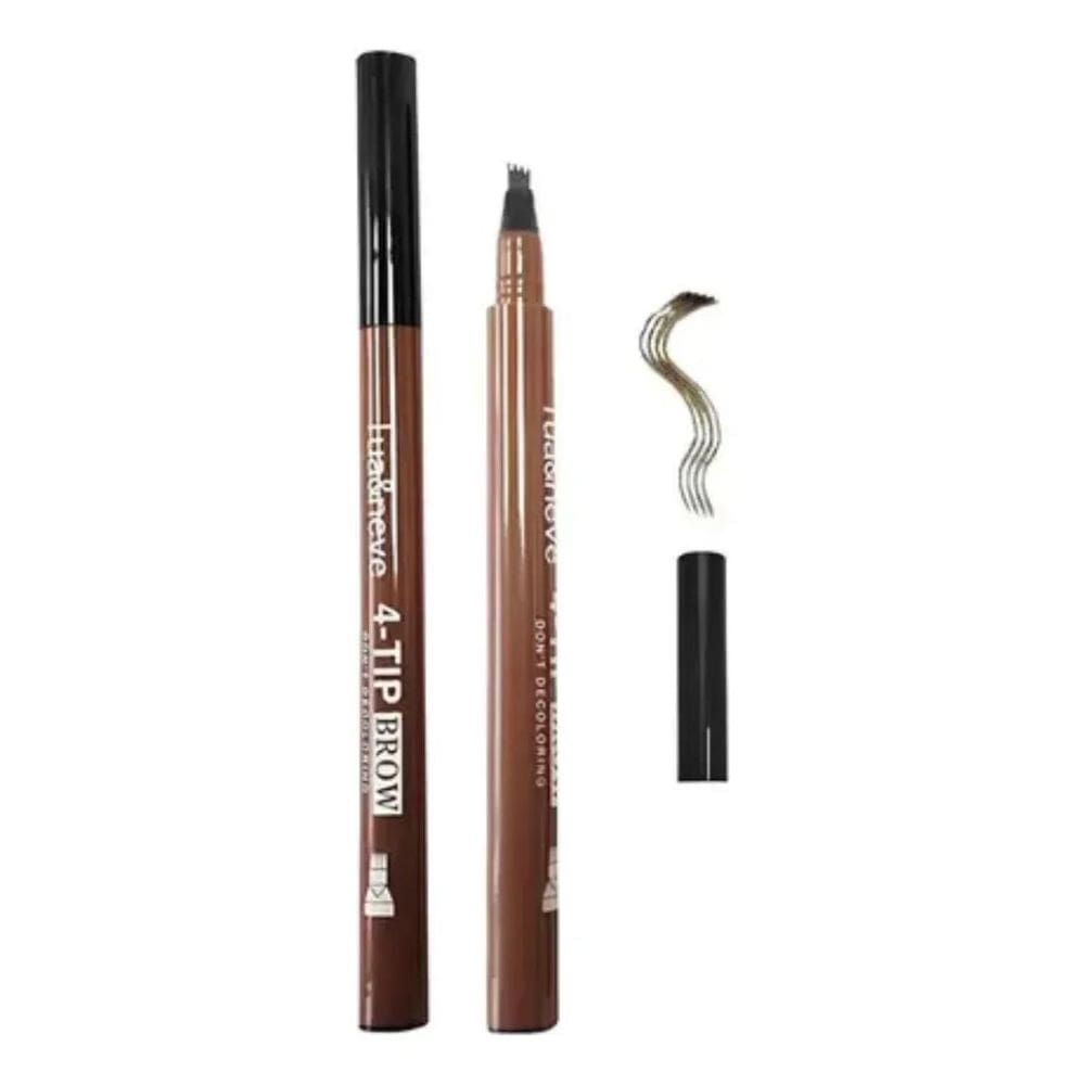 3X Caneta Sombrancelha Efeito Fio/Fio Natural Prova Dagua 24