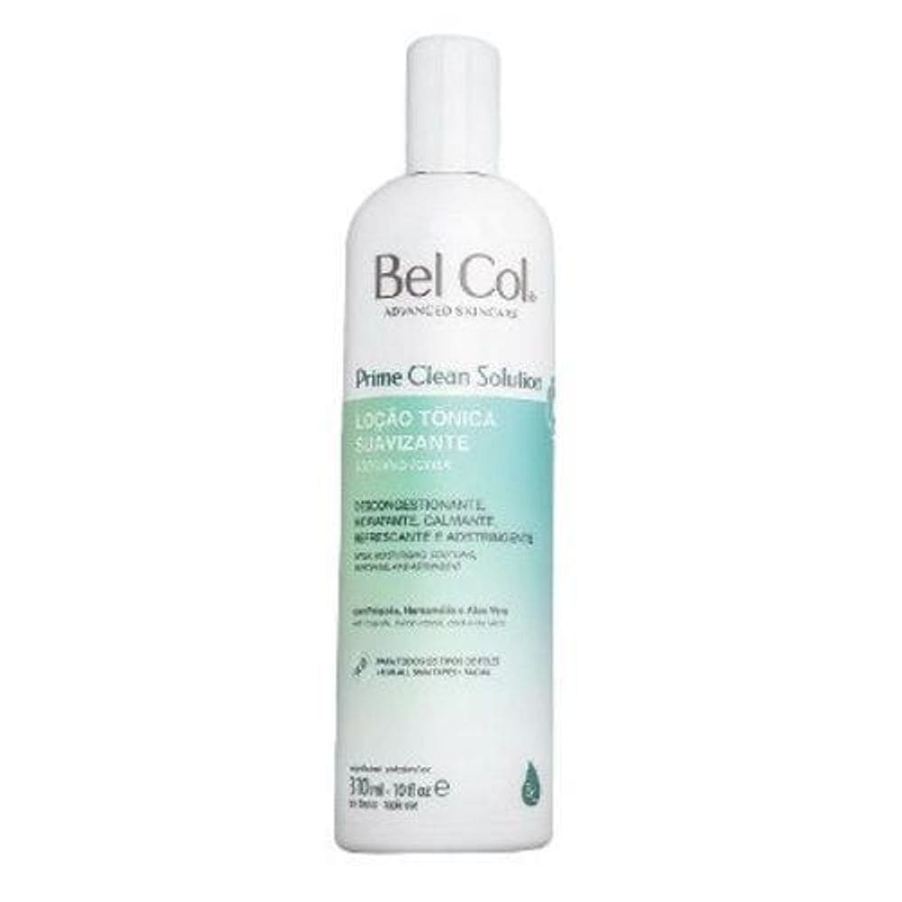 Loção Tônica Suavizante Prime Clean Solution 310Ml Bel Col