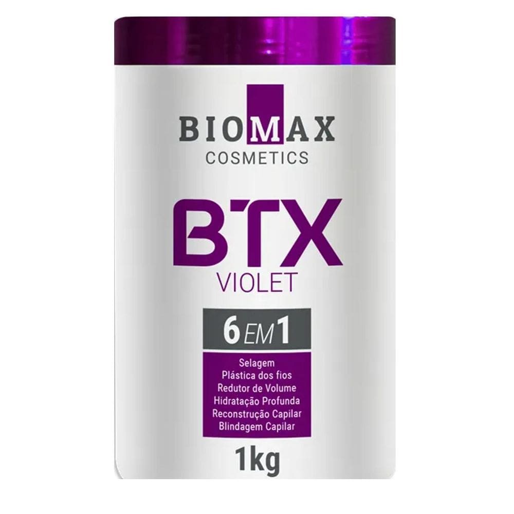 Botox Matizador 1Kg Cabelos Loiros Macios E Brilhantes