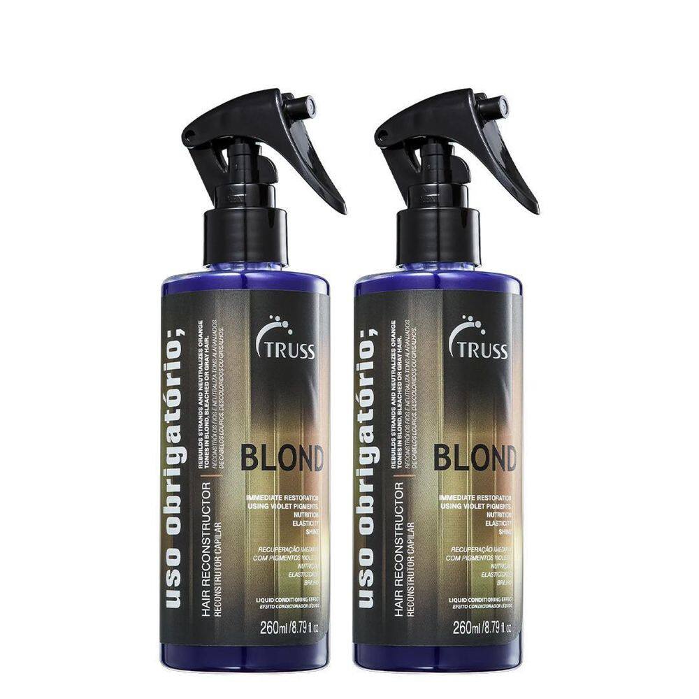 Truss Uso Obrigatório Blond Kit Reconstrutor 2X260Ml