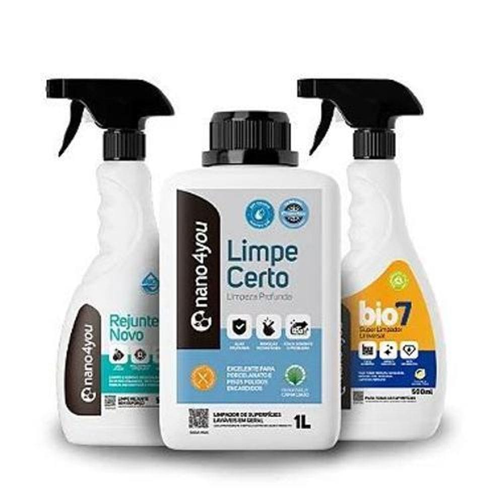 Nano4You Kit Limpeza De Banheiro