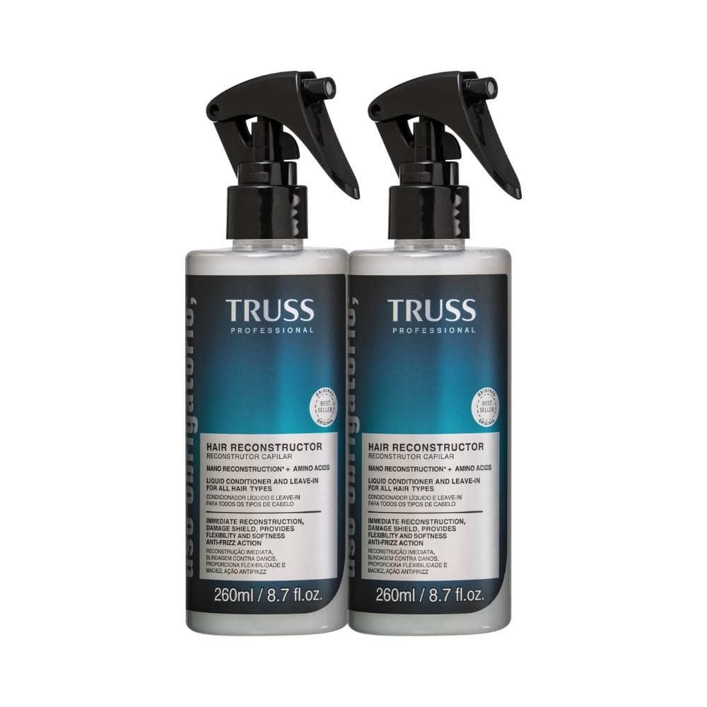 Kit Truss Spray Uso Obrigatório Double Reconstrução