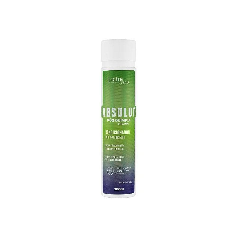 Light Hair Absolut Condicionador Pos Quimica Organic 300Ml