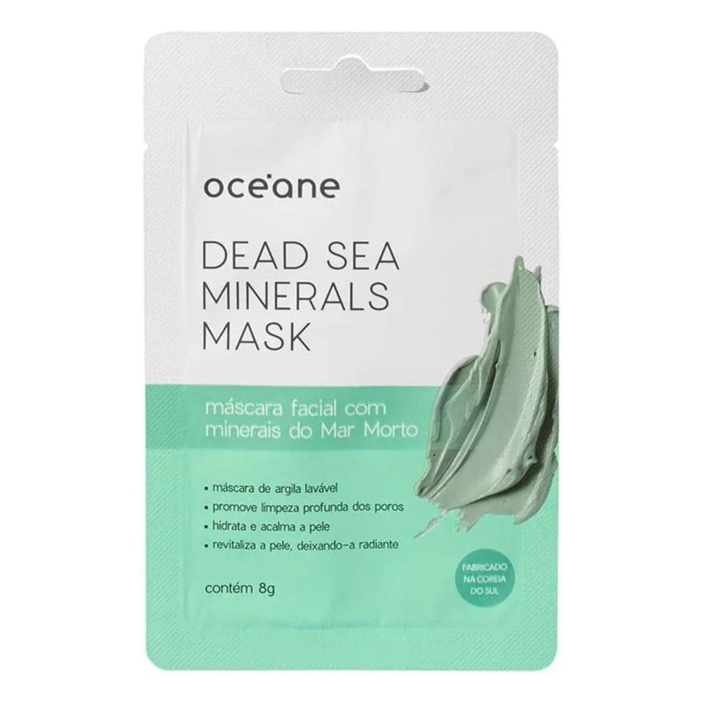 Máscara Facial Océane Mar Morto Dead Sea Minerals Mask 8G