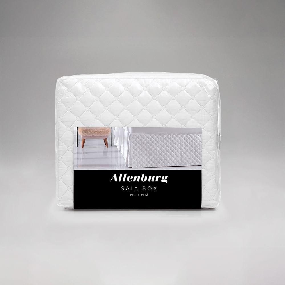 Saia Box Altenburg Casal Petit Poá Branco