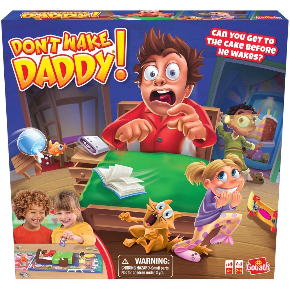 Jogo de tabuleiro Goliath Don`t Wake Daddy Kids 2-6 jogadores 4+