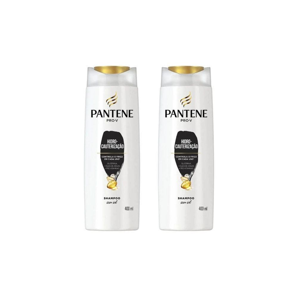 Kit Pantene Hidro Cauterização 2 Shampoo 400Ml