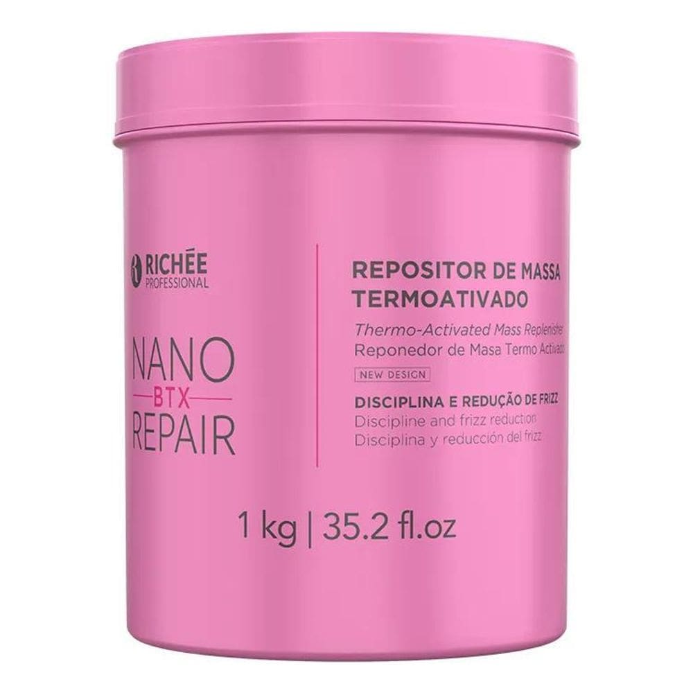 2X Richée Professional Nanobtx Máscara Para O Cabelo Mulher
