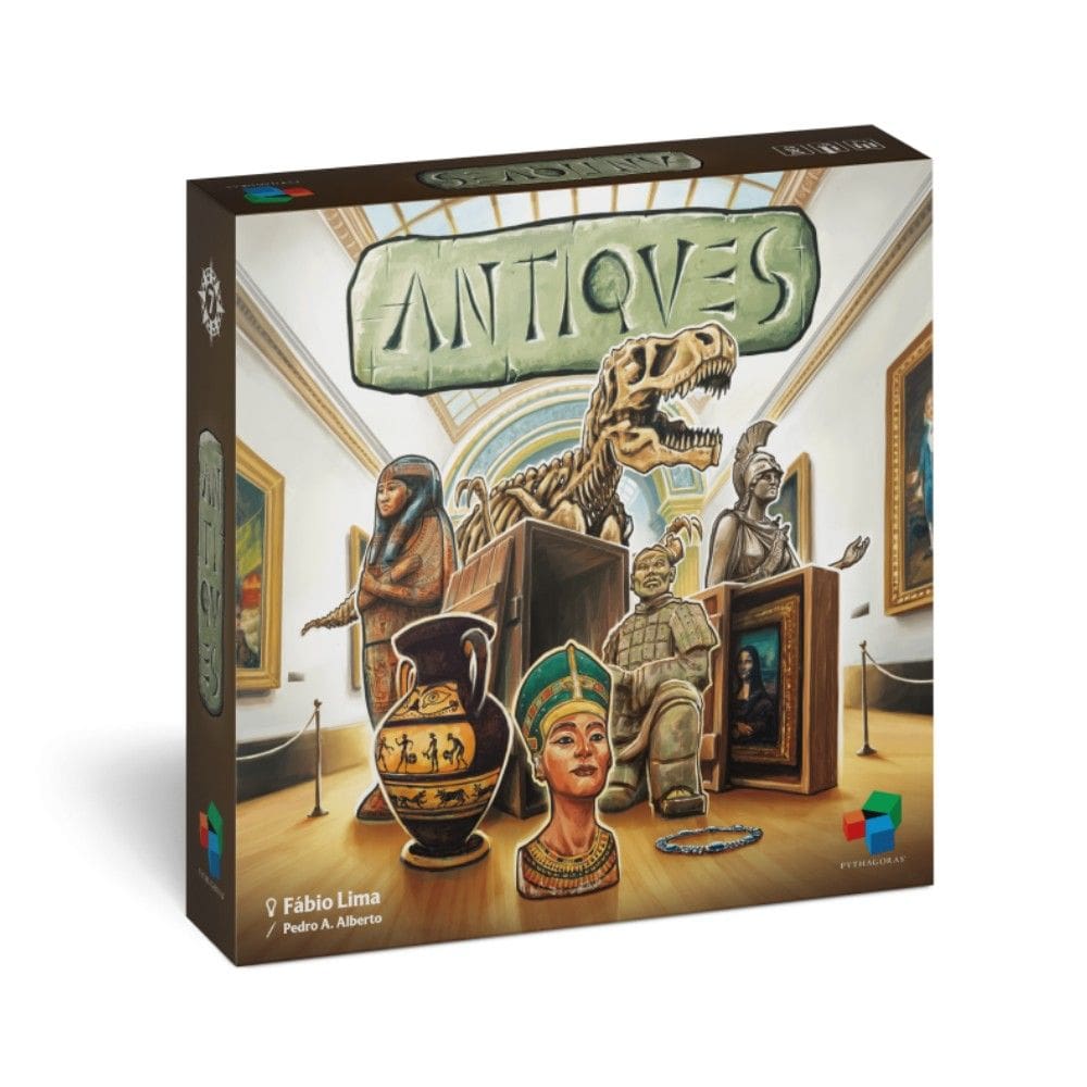 Antiques Jogo de Tabuleiro Across The Board