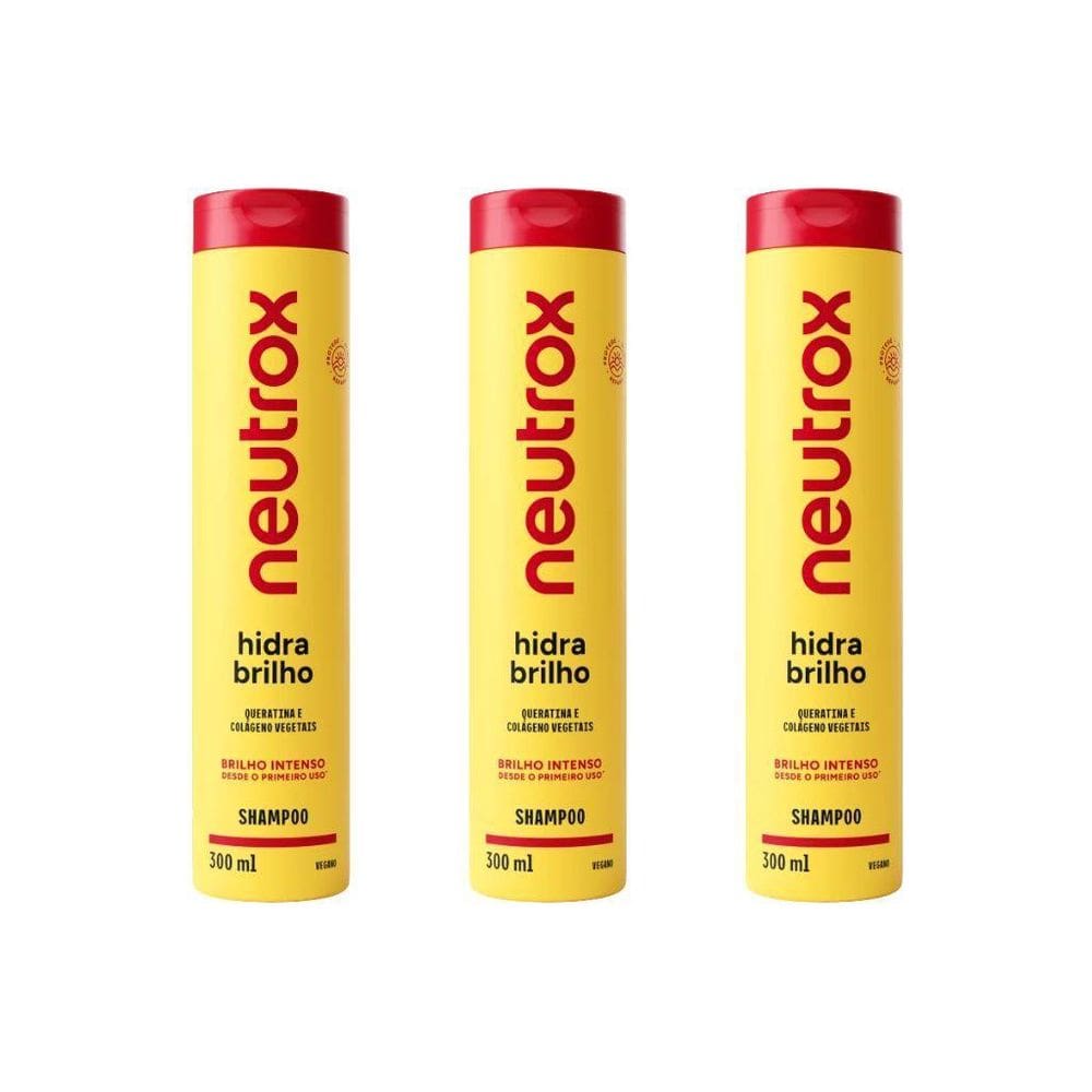 Shampoo Neutrox Classico 300Ml - Kit C/3Un