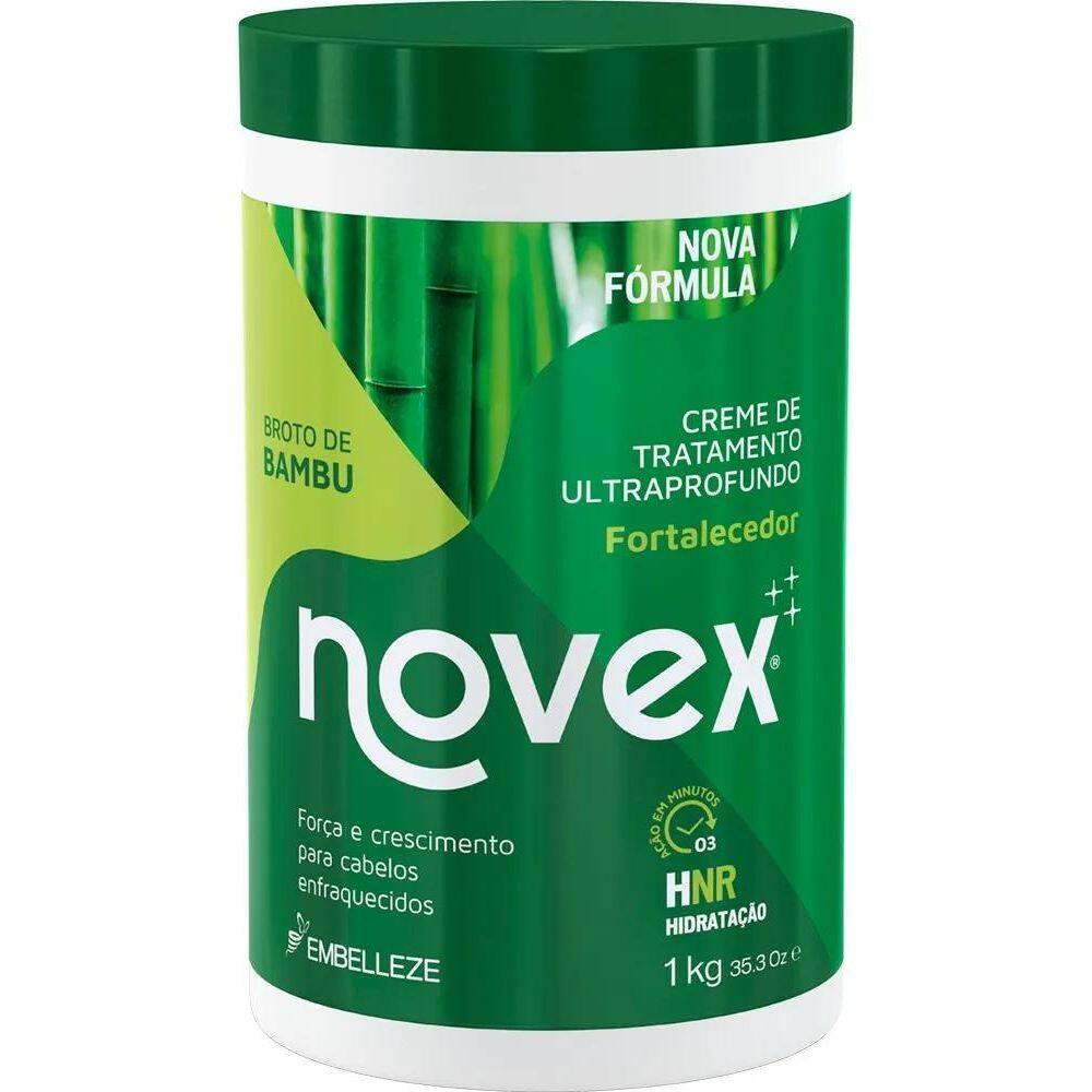 5X Creme De Tratamento Novex Broto De Bambu 1Kg