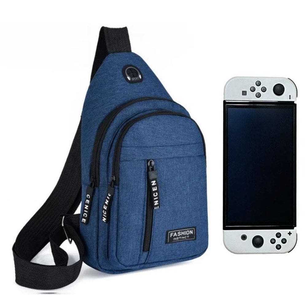 Bolsa Sling Nintendo Switch Lite Azul