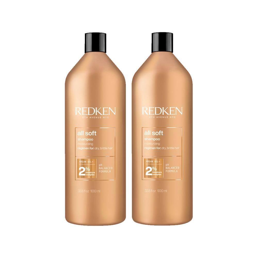 Kit Redken All Soft - Shampoo 1000 Ml - 2 Unidades
