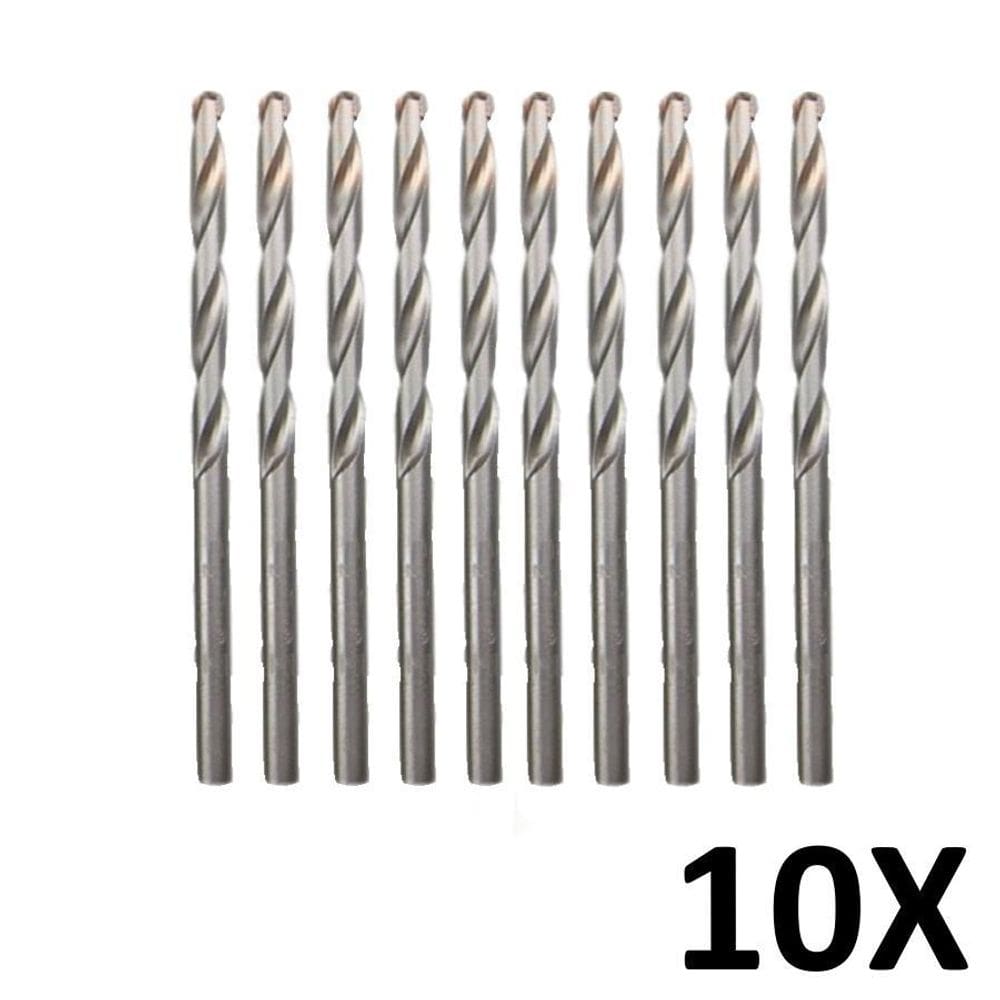 Kit 10 Broca Para Concreto Widea Videa 1/8`` 3Mmx45Mm Irwin