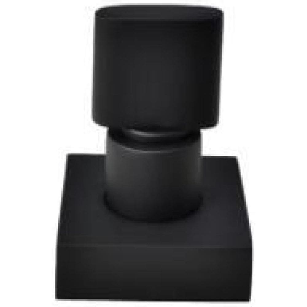 Acabamento De Registro Base Fabrimar - Preto Fosco- Dom