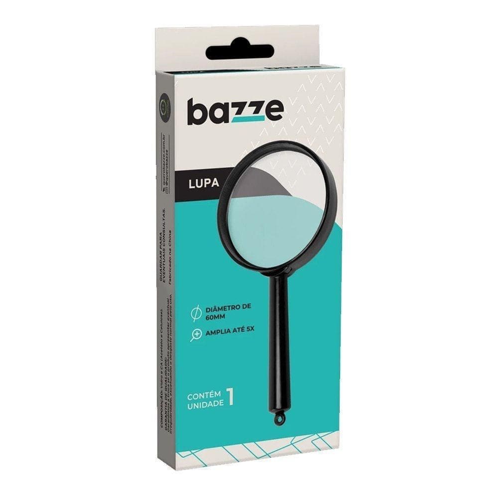 Lupa 5X 60Mm 01 Unidade Bazze