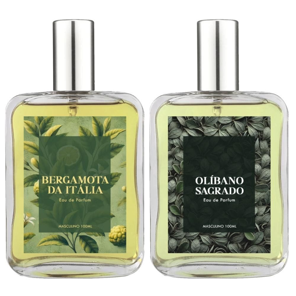 Perfume Masc. Bergamota Da Itália E Olíbano Sagrado 100Ml