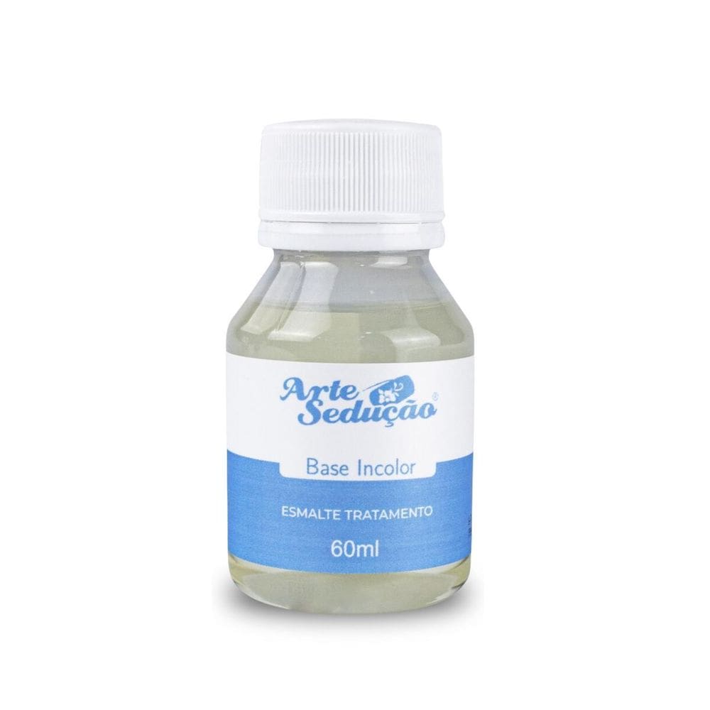 Esmalte De Tratamento Base Incolor, 60Ml, Arte Sedução