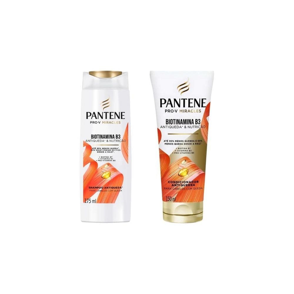 Kit Pantene Biotinamina Shampoo 175Ml+Cond 150Ml