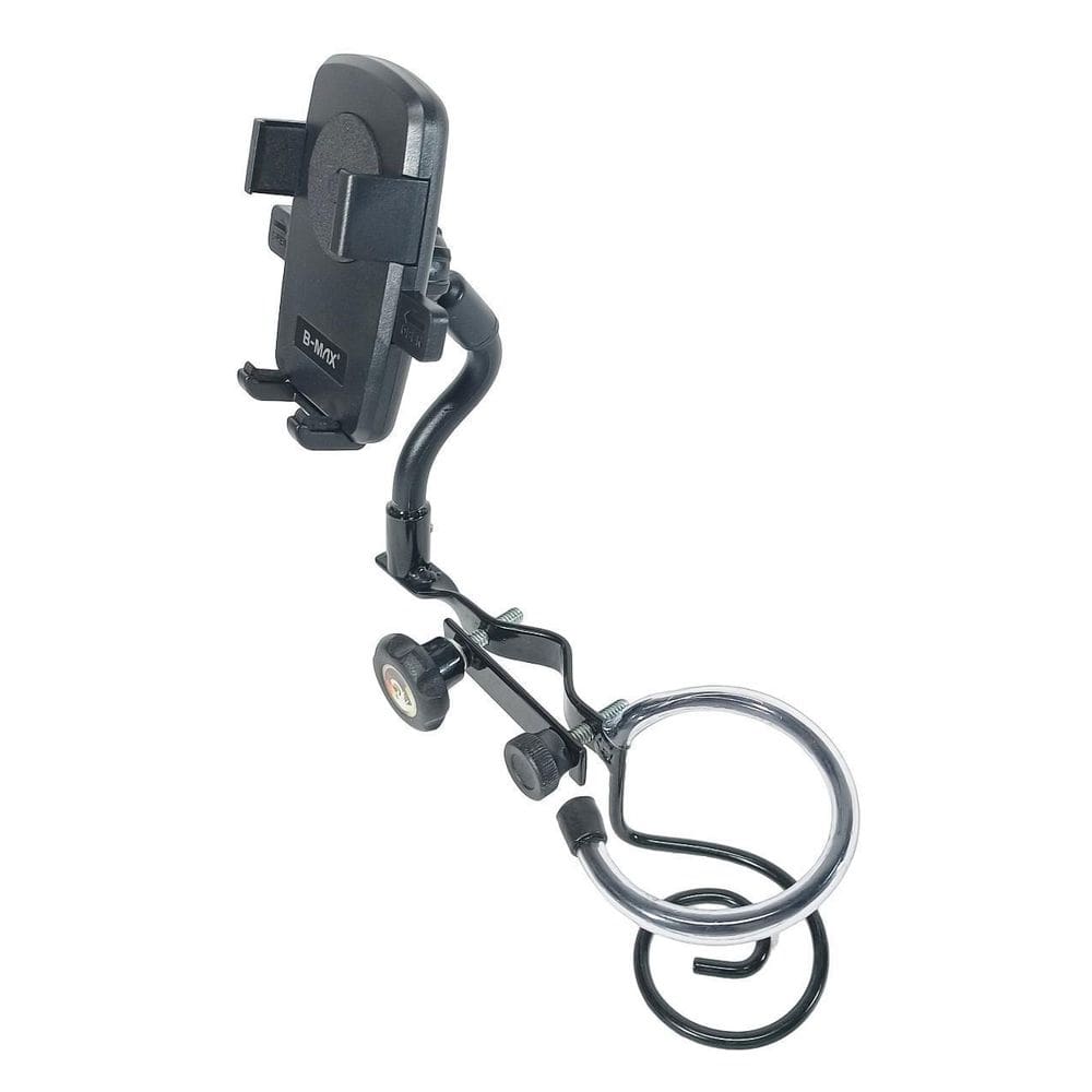 Suporte Duplo De Celular E Liquidos Para Pedestal