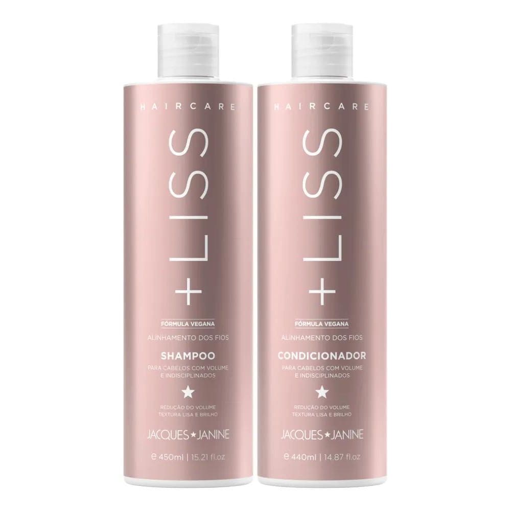 2X Jacques Janine + Liss Shampoo Sem Sal 450Ml Condicionador