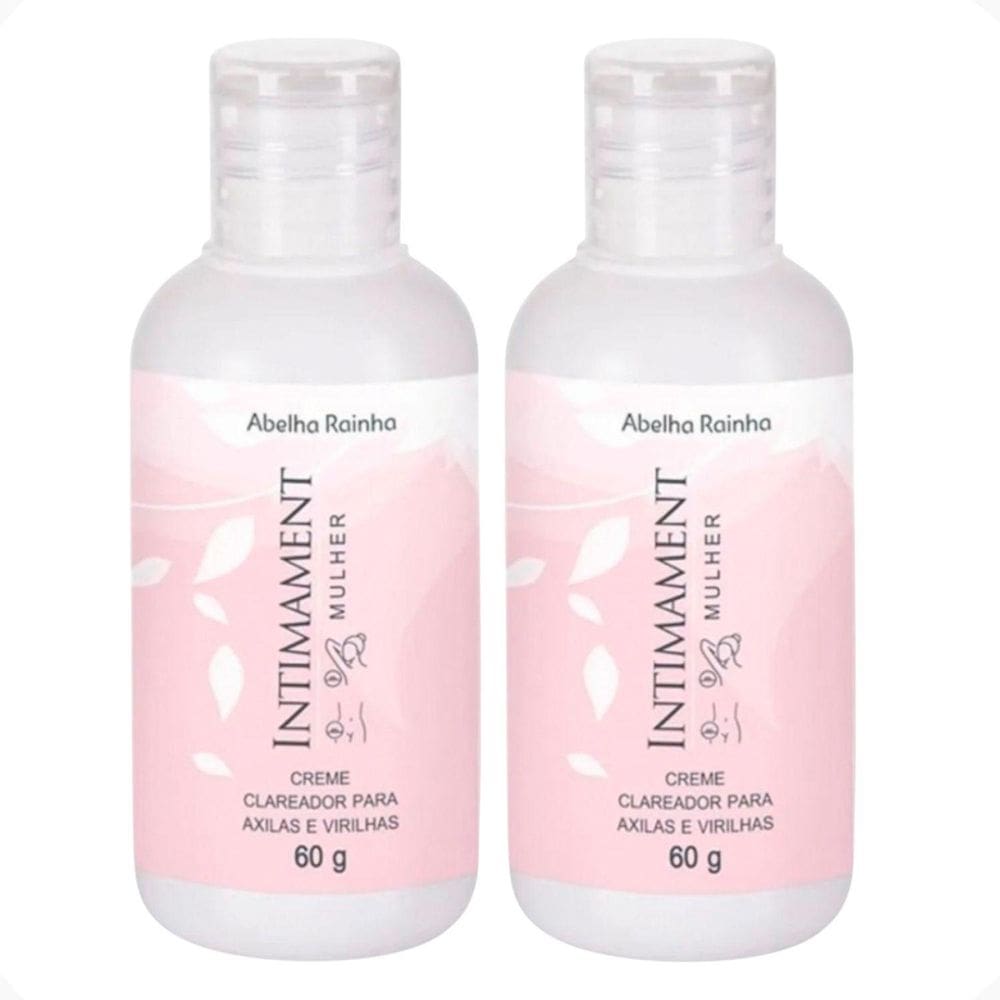 Kit 2 Creme Clareador Axilas E Virilhas Intimament Abelha