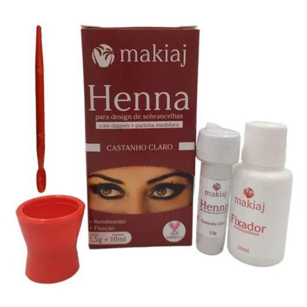 2X Henna Makiaj Desing De Sobrancelhas 1,5G 10M