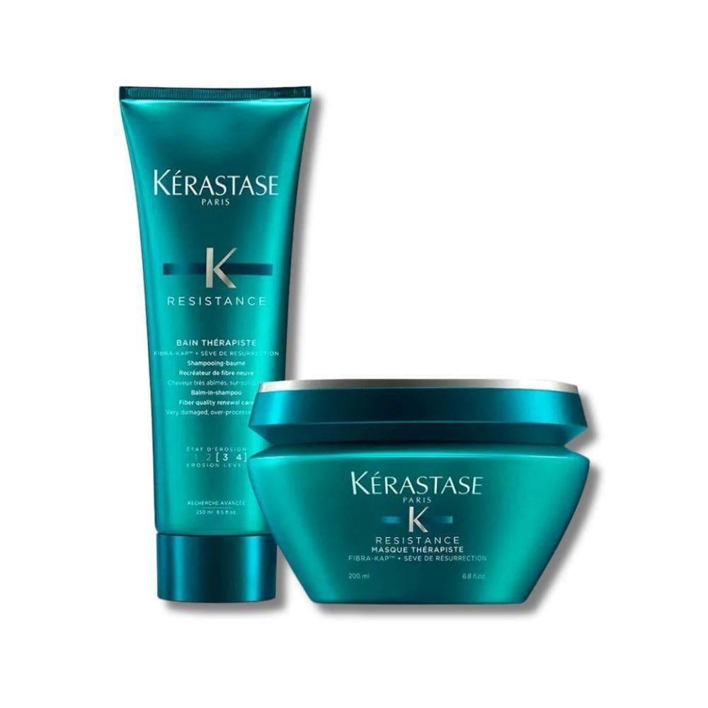 Kit Kérastase Résistance Therapiste - Shampoo + Máscara