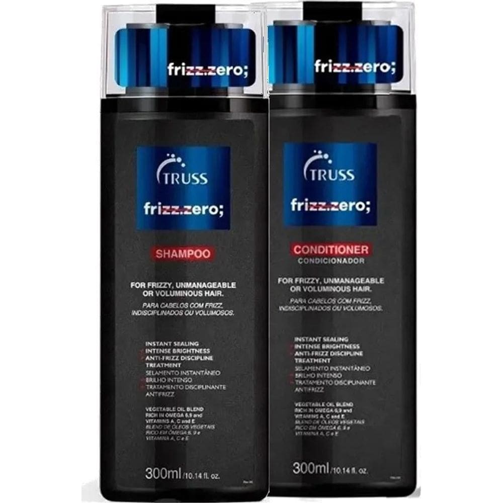 Truss Frizz Zero Kit - Shampoo 300Ml + Condicionador 300Ml