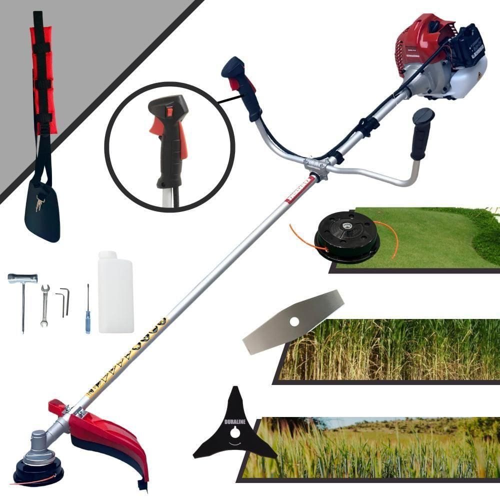 Roçadeira à Gasolina Lateral Bcj-521l Kawashima 2,5hp 3 Em 1