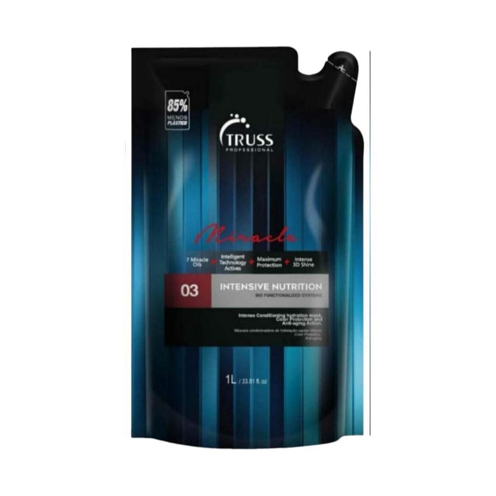 Truss Miracle Intensive Nutrition - Máscara Capilar Refil 1L