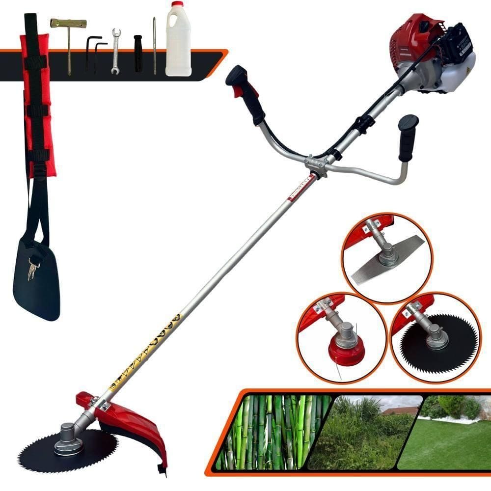 Roçadeira Kawashima Bcj-431l 62cc 3hp 2t + Faca 80 Dentes