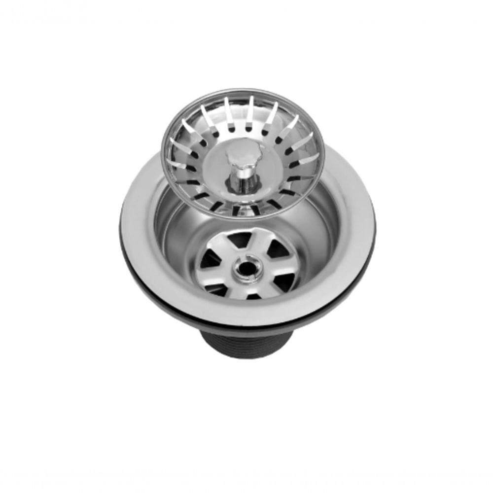 Válvula Ghelplus Em Inox Para Cubas E Pias 4.½’’