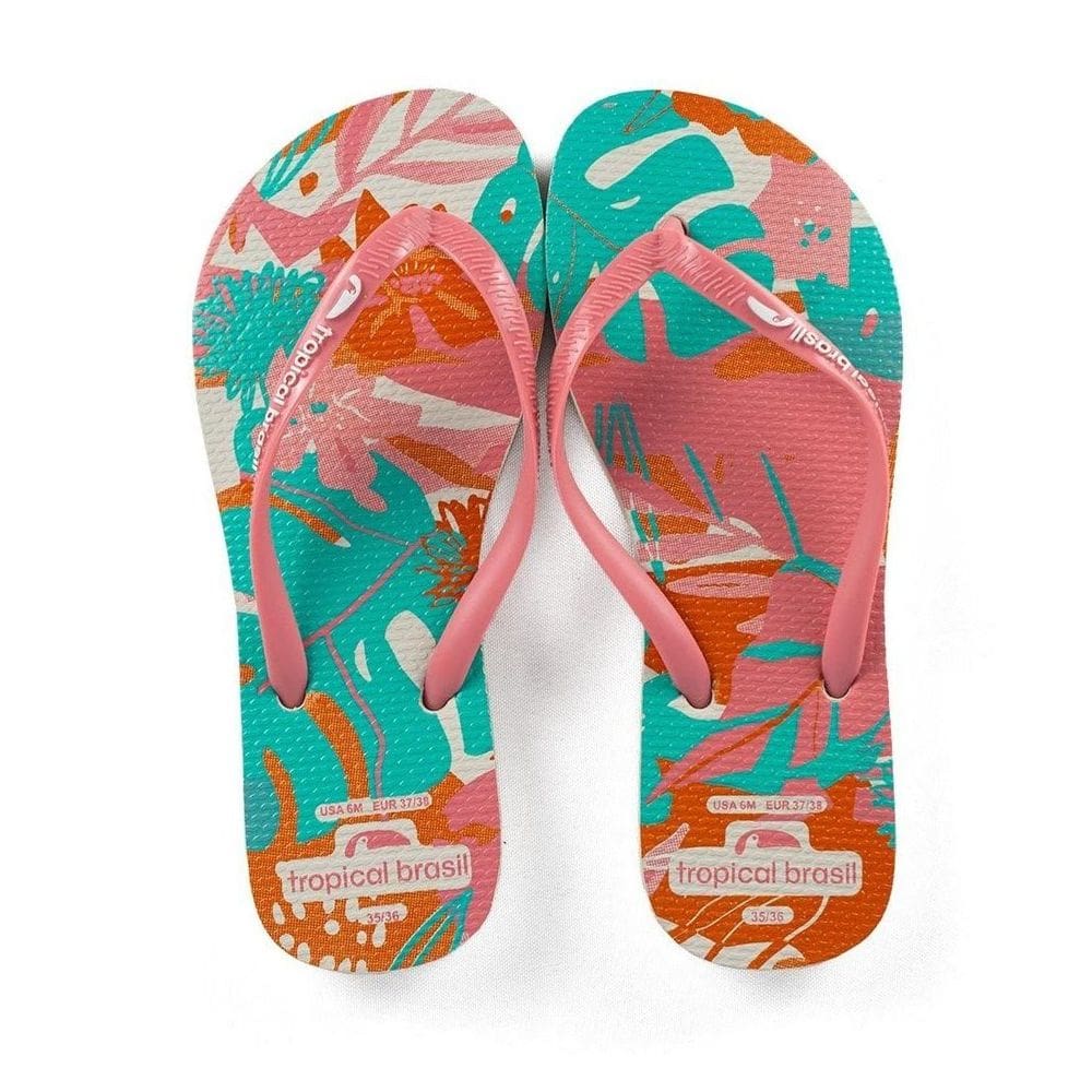 Chinelo Flip Flop Tropical Brasil
