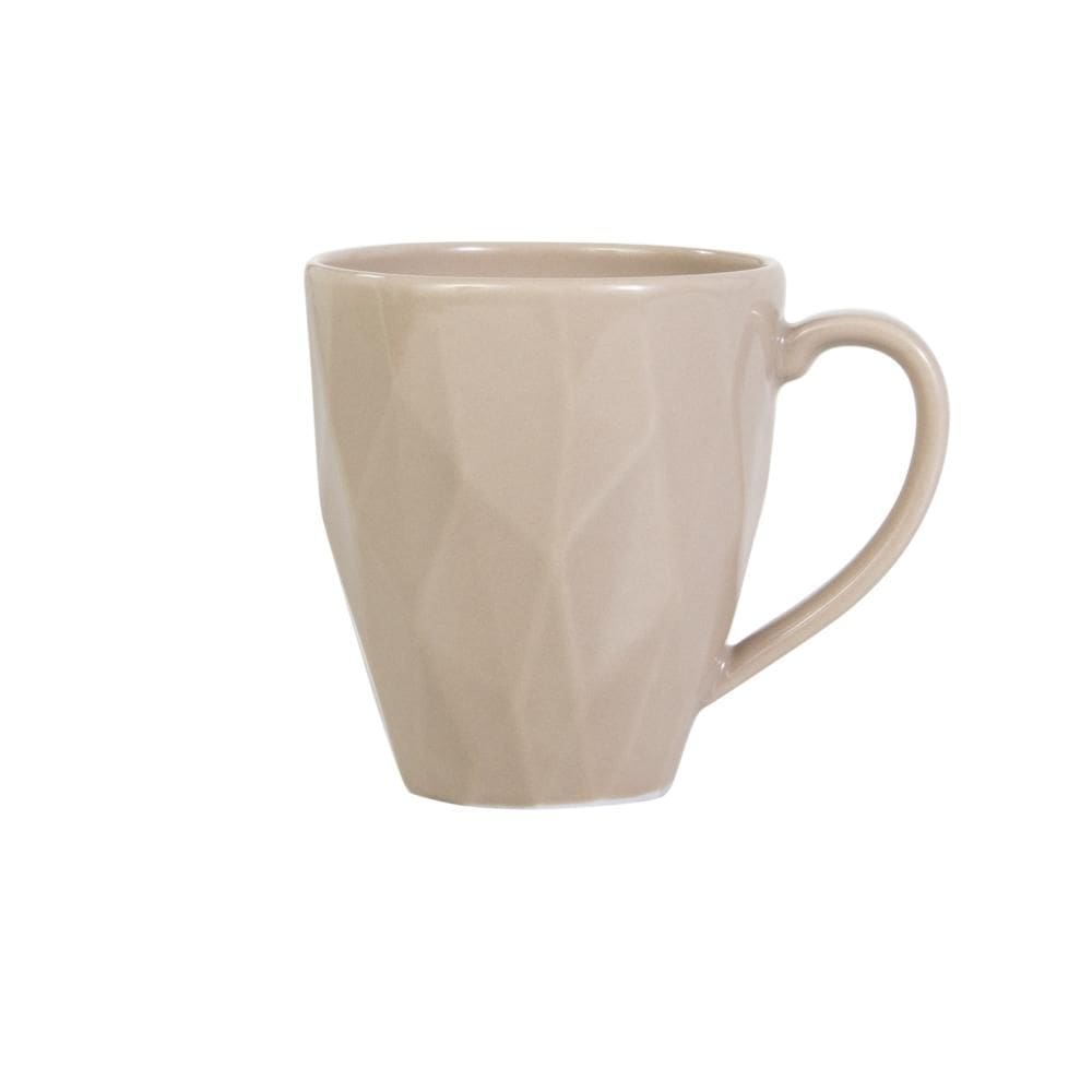 Caneca Chá Café Creme Edros 338 ml Germer Porcelanas