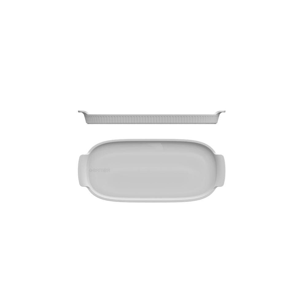 Bandeja Refratária 30,7 cm Grande Branca Germer Porcelanas