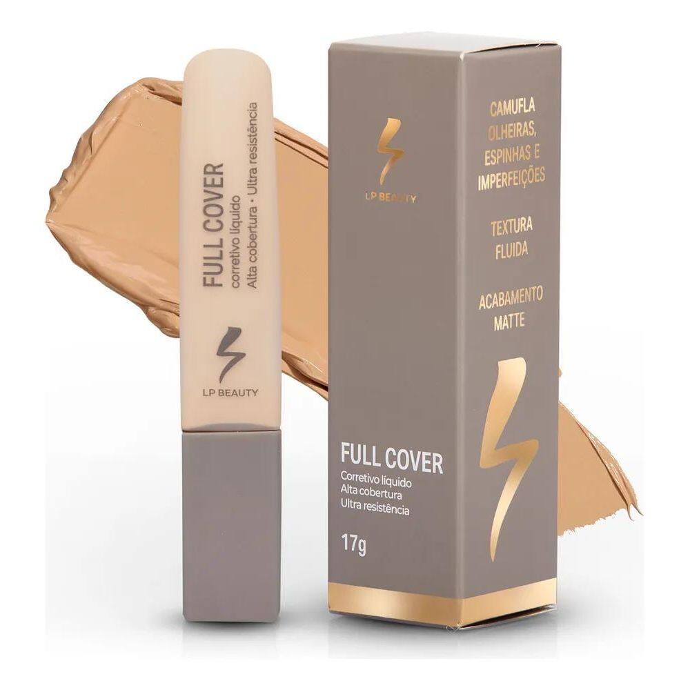 10X Corretivo Liquido Longa Duração Full Cover Lp Beauty To