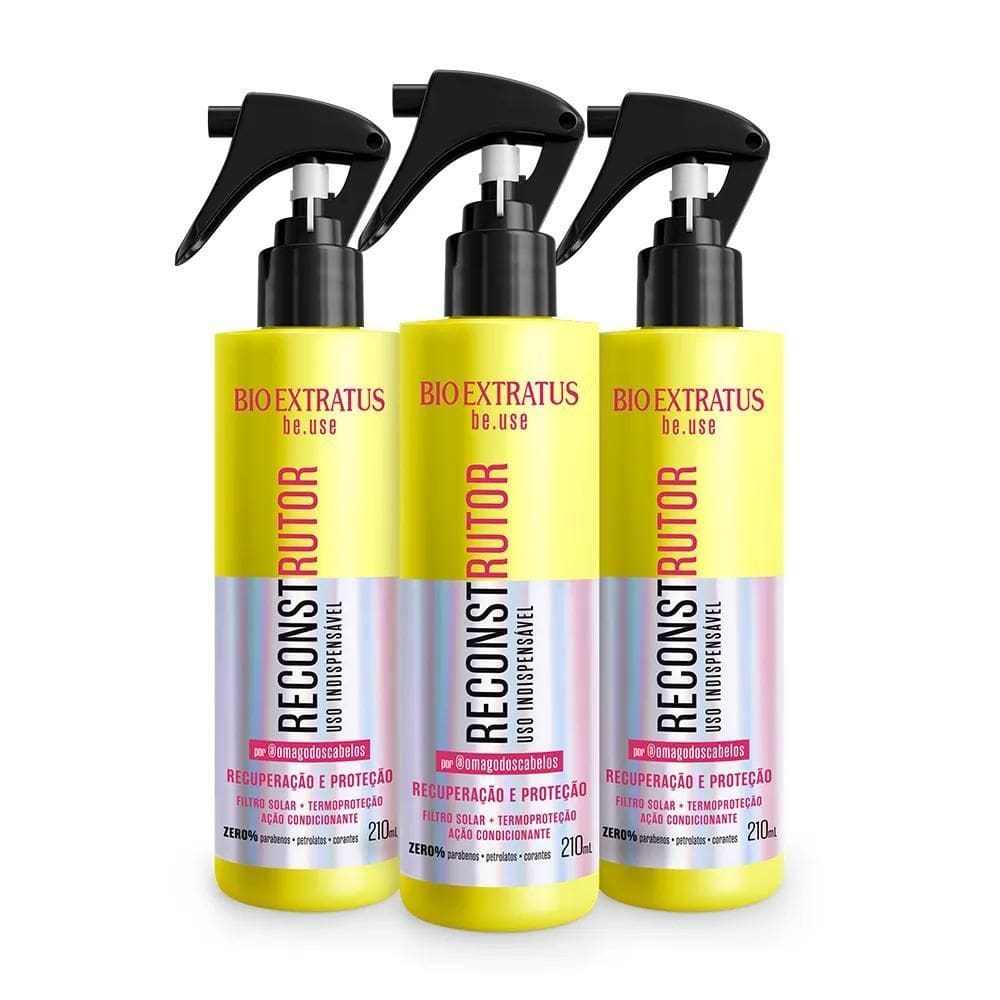 Trio Reconstrutor Bioextratus Uso Indispensável  210Ml