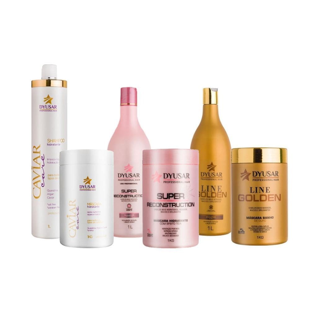 Cronograma Capilar Completo Shampoo E Máscara